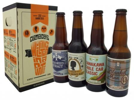 Clemenger's 'Welllington in a Pint' range of craft beers made by local brewers